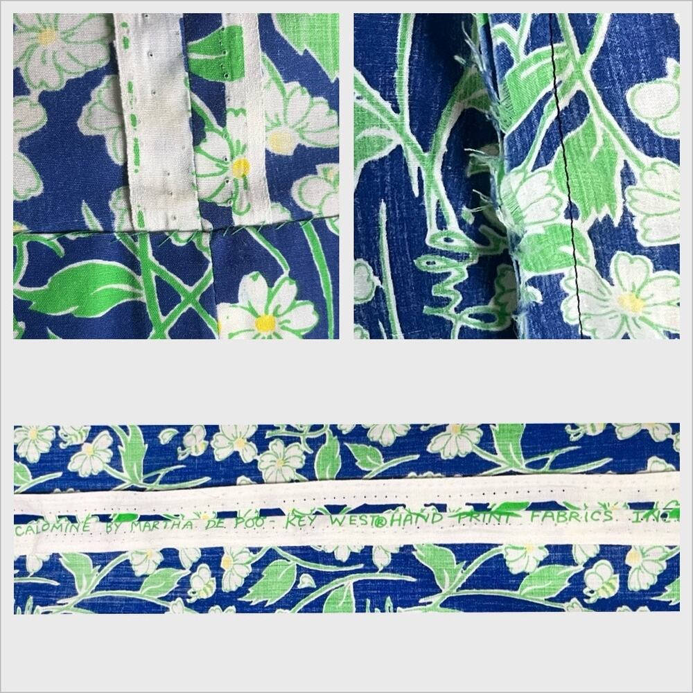 Vintage 70s Lilly Pulitzer Mini Dress Calomine Daisy Bumble Bee // Size Small - Picture 4 of 4